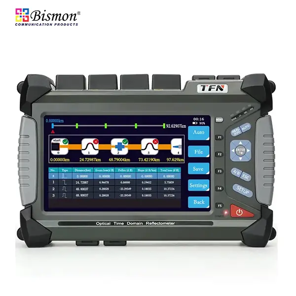 F7 Compact OTDR High-performance OTDR SM 1310/1550nm(38/36dB)